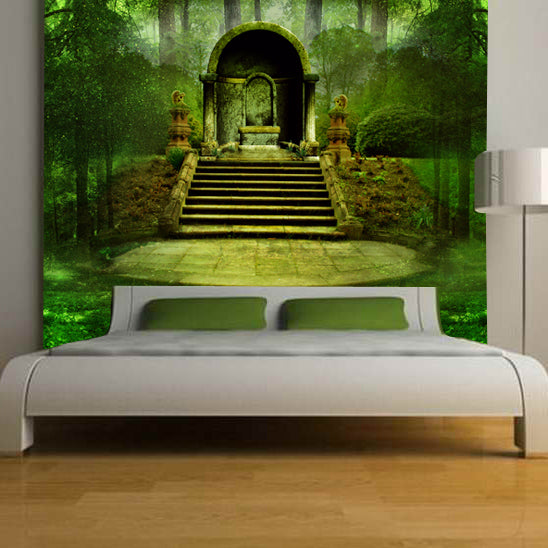 Archway in an Enchanted Forest – stunning wall mural – Photowall