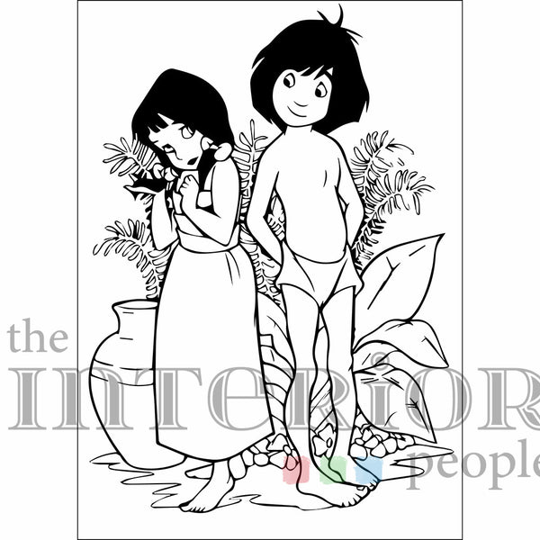 Mowgli and Radha (DC005113)