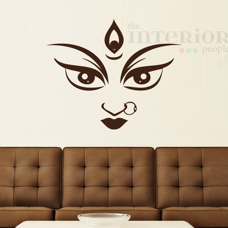 Durga Maa Vector Hd Images, Maa Durga Face Png Clipart, Maa Durga, Durga  Face, Durga Puja PNG Image For Free Download