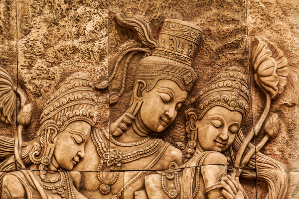 Rama Sita Sculpture (WM00309)